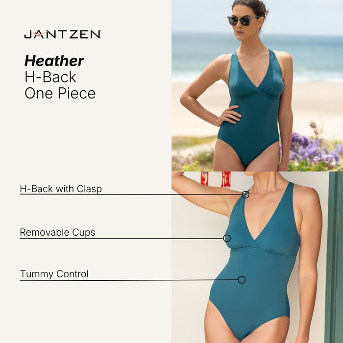 HEATHER H-BACK ONE PIECE | FINAL SALE