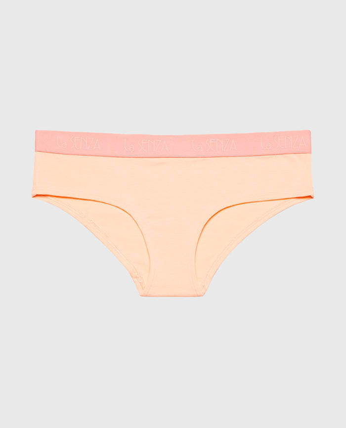 Hipster Panty with Art Deco Logo in Pink