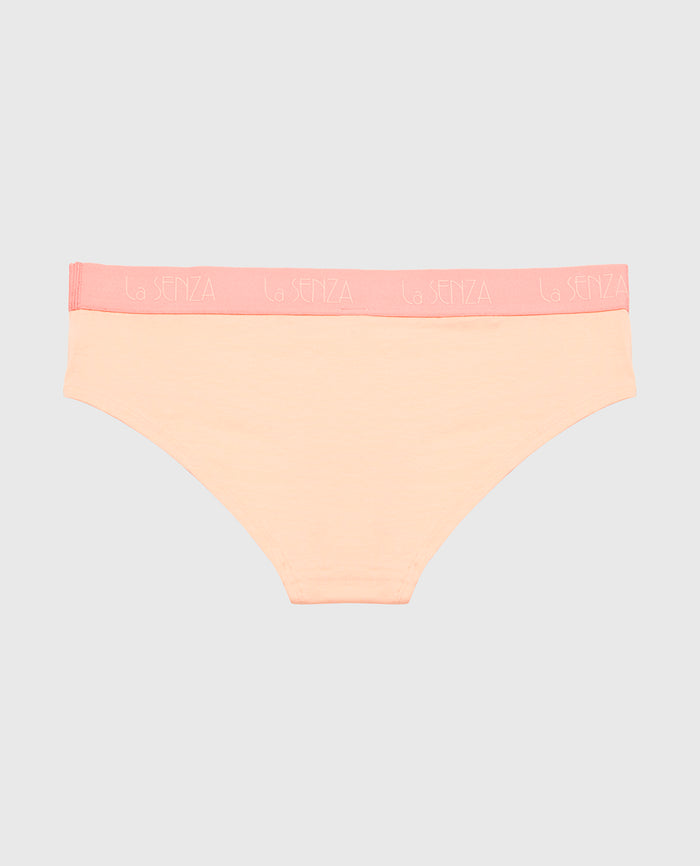 Hipster Panty with Art Deco Logo in Pink