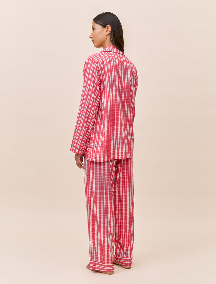 Holiday Plaid Full Length PJ Set