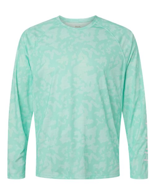 HUK H12L0017 Men's Lopro Running Lakes Long Sleeve T-Shirt
