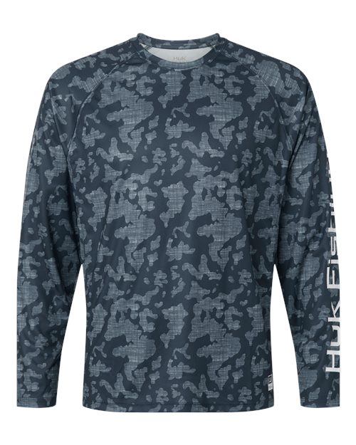 HUK H12L0017 Men's Lopro Running Lakes Long Sleeve T-Shirt