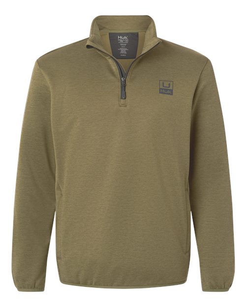 HUK H130098 Men's Coldfront Quarter-Zip Pullover