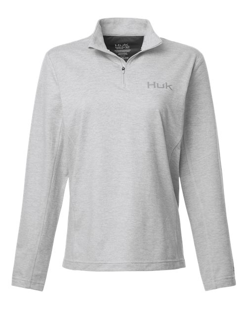 HUK H6130024 Women's Coldfront Quarter-Zip Pullover