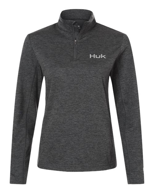 HUK H6130024 Women's Coldfront Quarter-Zip Pullover