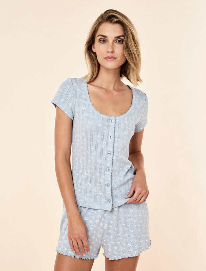 Imogen Pointelle Tee