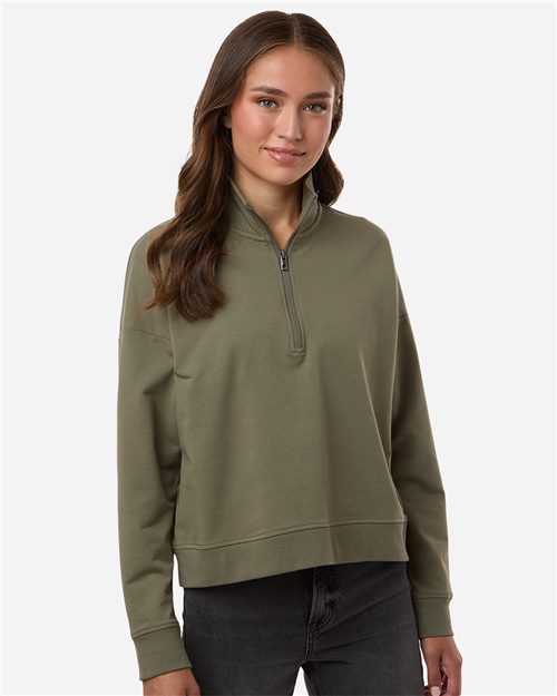 Independent Trading Co. EXP15WPQ Women's Perform Quarter-Zip Pullover