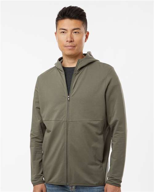 Independent Trading Co. EXP30PZ Perform Full - Zip Hooded Sweatshirt - Ninja Transfers