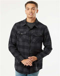 Independent Trading Co. EXP50F Flannel Shirt - Ninja Transfers