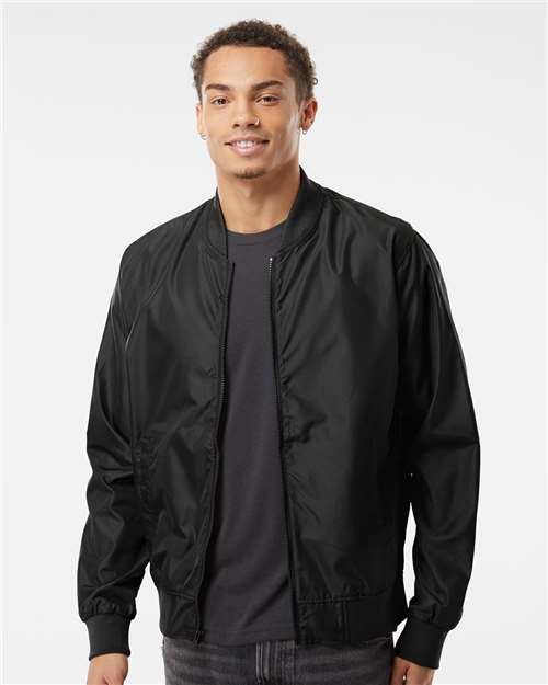 Independent Trading Co. EXP52BMR Lightweight Bomber Jacket - Ninja Transfers