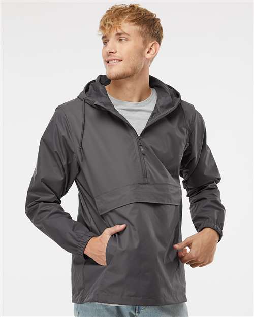 Independent Trading Co. EXP94NAW Nylon Anorak - Ninja Transfers