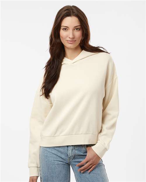 Independent Trading Co. PRM2600 Women's California Wave Wash Sunday Hooded Sweatshirt - Ninja Transfers