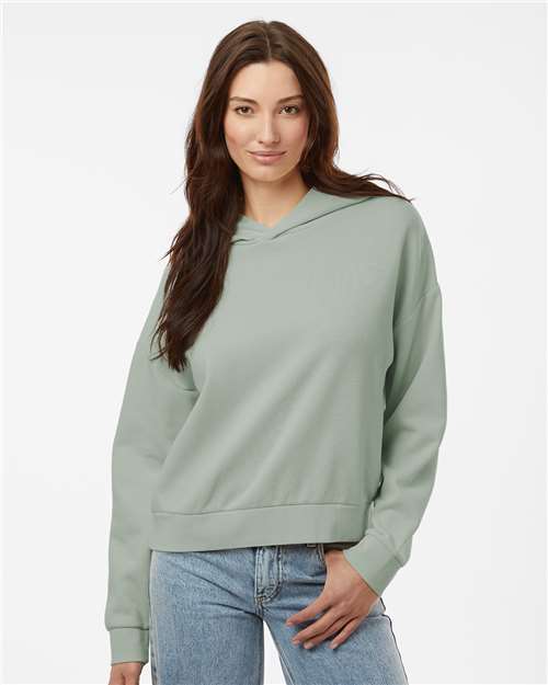 Independent Trading Co. PRM2600 Women's California Wave Wash Sunday Hooded Sweatshirt - Ninja Transfers