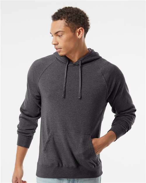 Independent Trading Co. PRM33SBP Special Blend Raglan Hooded Sweatshirt - Ninja Transfers