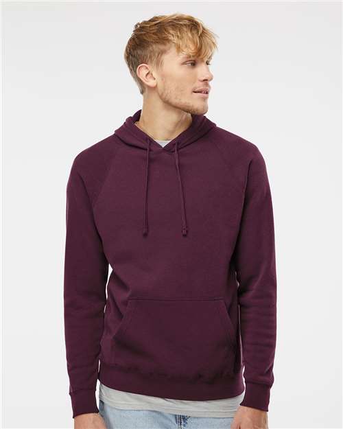 Independent Trading Co. PRM33SBP Special Blend Raglan Hooded Sweatshirt - Ninja Transfers