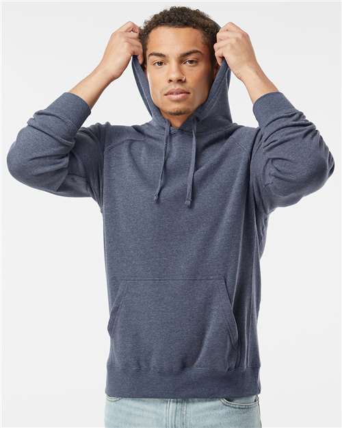 Independent Trading Co. PRM33SBP Special Blend Raglan Hooded Sweatshirt - Ninja Transfers