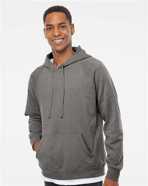 Independent Trading Co. PRM33SBP Special Blend Raglan Hooded Sweatshirt - Ninja Transfers