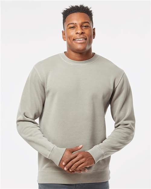 Independent Trading Co. PRM3500 Midweight Pigment - Dyed Crewneck Sweatshirt - Ninja Transfers