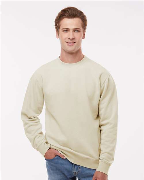 Independent Trading Co. PRM3500 Midweight Pigment - Dyed Crewneck Sweatshirt - Ninja Transfers