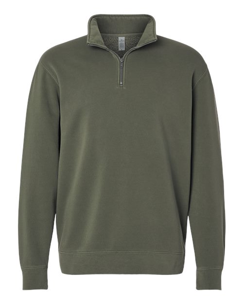 Independent Trading Co. PRM4600QZ Unisex Pigment-Dyed Quarter-Zip Pullover