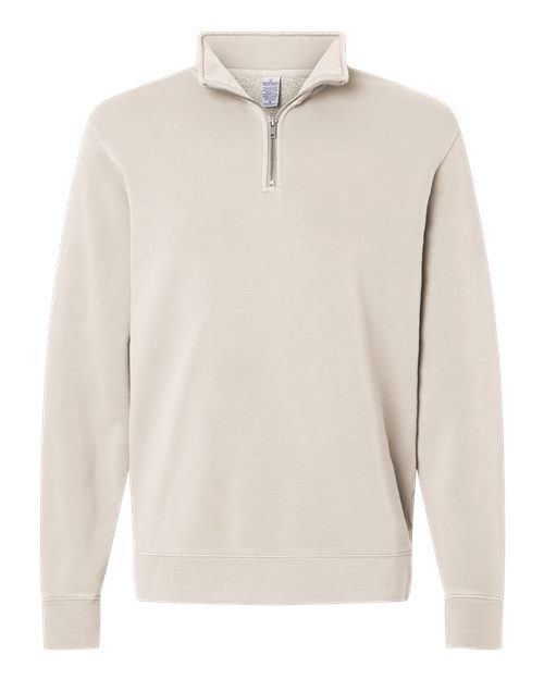 Independent Trading Co. PRM4600QZ Unisex Pigment-Dyed Quarter-Zip Pullover