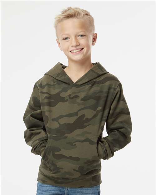 Independent Trading Co. SS4001Y Youth Midweight Hooded Sweatshirt - Ninja Transfers