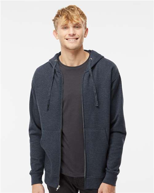 Independent Trading Co. SS4500Z Midweight Full - Zip Hooded Sweatshirt - Ninja Transfers