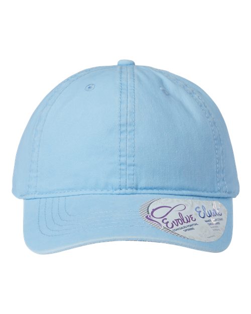 Infinity Her CASSIE Women's Pigment - Dyed with Fashion Undervisor Cap - Ninja Transfers