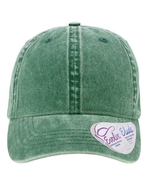 Infinity Her CASSIE Women's Pigment - Dyed with Fashion Undervisor Cap - Ninja Transfers