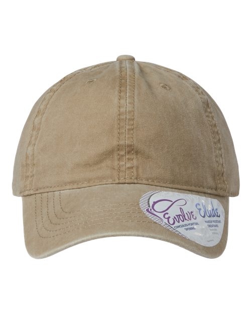 Infinity Her CASSIE Women's Pigment - Dyed with Fashion Undervisor Cap - Ninja Transfers