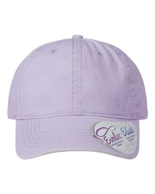 Infinity Her CASSIE Women's Pigment - Dyed with Fashion Undervisor Cap - Ninja Transfers