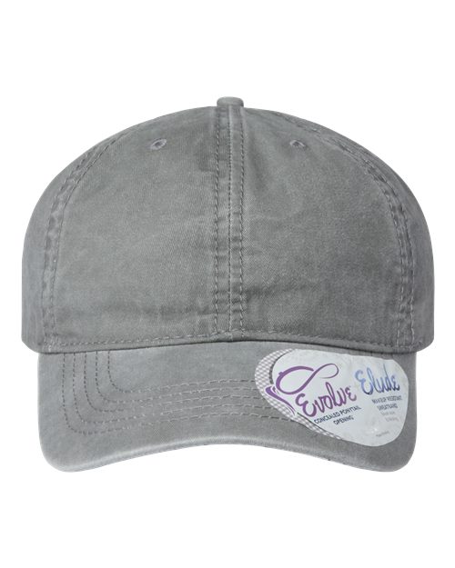 Infinity Her CASSIE Women's Pigment - Dyed with Fashion Undervisor Cap - Ninja Transfers