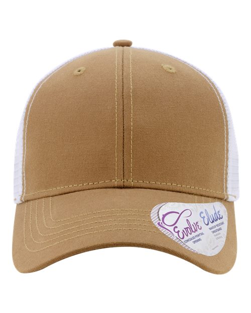 Infinity Her CHARLIE Women's Modern Trucker Cap - Ninja Transfers
