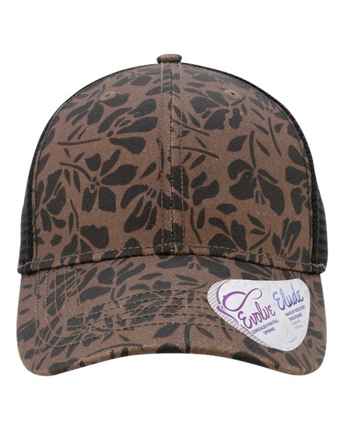 Infinity Her CHARLIE Women's Modern Trucker Cap - Ninja Transfers