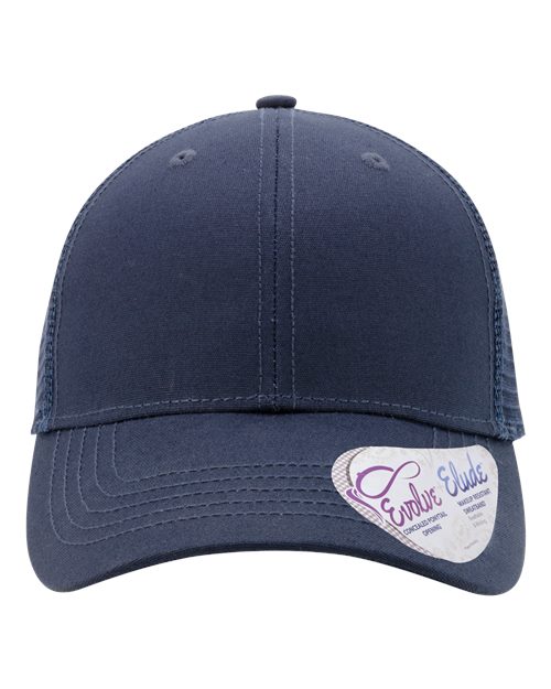 Infinity Her CHARLIE Women's Modern Trucker Cap - Ninja Transfers