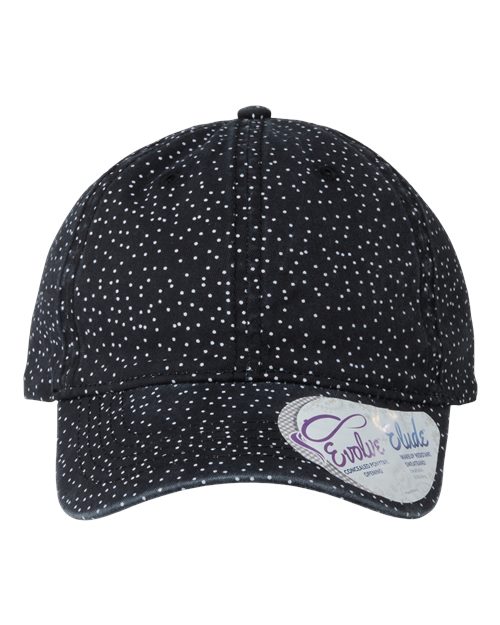 Infinity Her HATTIE Women's Garment - Washed Fashion Print Cap - Ninja Transfers