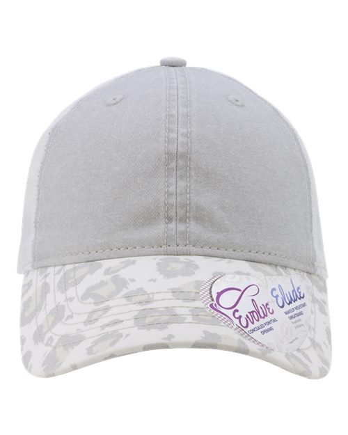 Infinity Her JANET Women's Printed Visor with Mesh Back Cap - Ninja Transfers