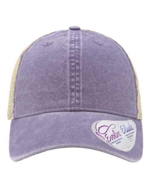 Violet/ Floral/ Khaki / OS