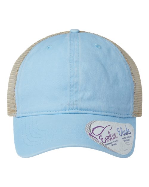 Infinity Her TESS Women's Washed Mesh - Back Cap - Ninja Transfers