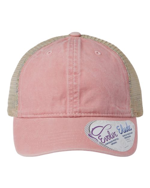 Infinity Her TESS Women's Washed Mesh - Back Cap - Ninja Transfers