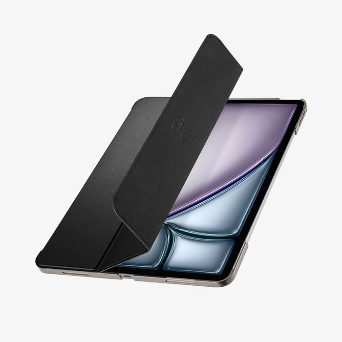 ACS07676 - iPad Air 13-inch- Smart Fold showing angled view of Smart Fold case with folio cover open revealing iPad Air 13-inch display