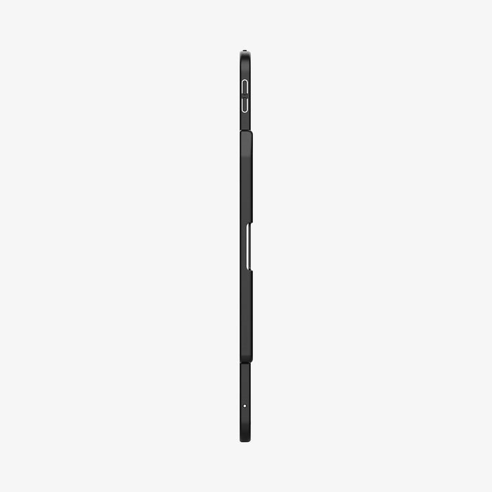ACS07009 - iPad Pro 13-inch (2024) Case Enzo Aramid in Black showing the side
