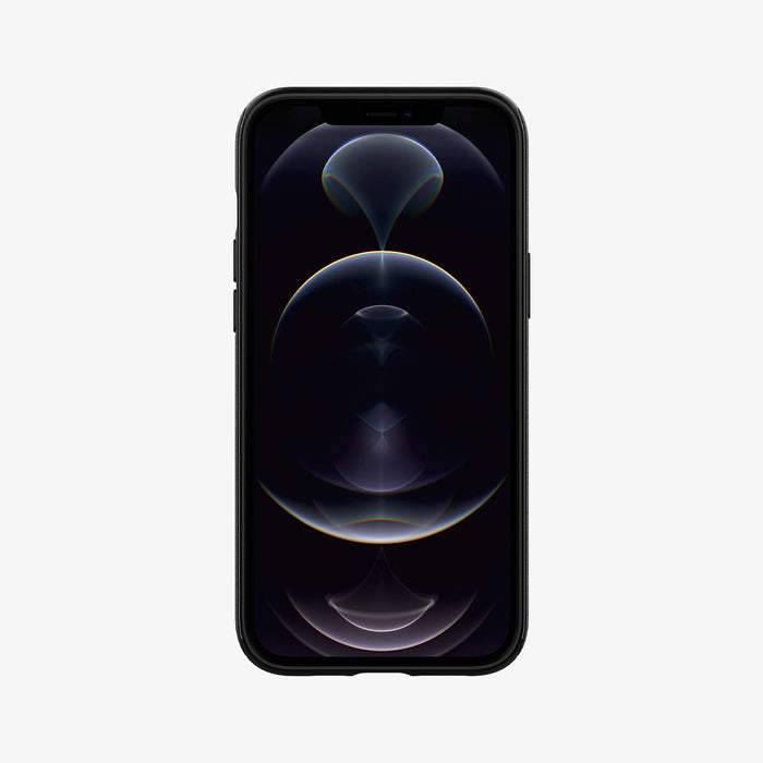 ACS01864 - iPhone 12 Pro Max Case MagArmor in black showing the front