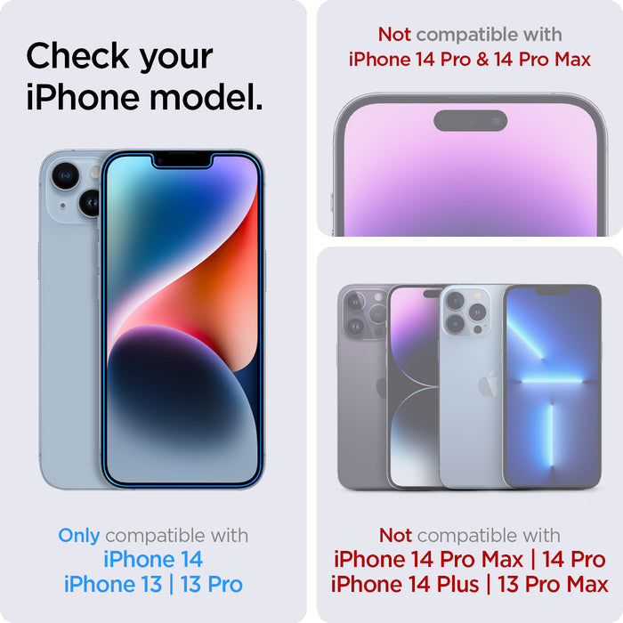 AGL03385 - Compatibility check for an iPhone model with images of different models and text indicating compatibility.