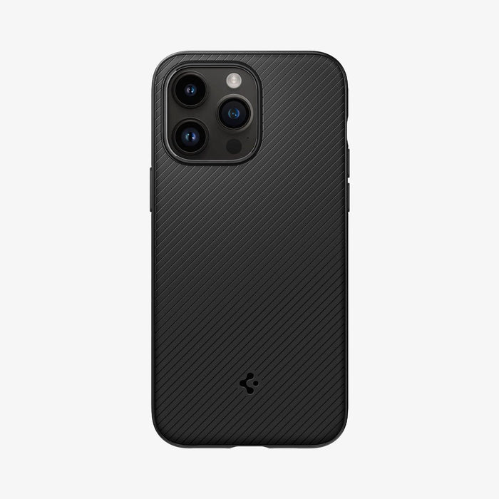 ACS04844 - iPhone 14 Pro Max Case Mag Armor (MagFit) in matte black showing the back