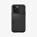 ACS04835 - iPhone 14 Pro Max Case Slim Armor CS in black showing the back