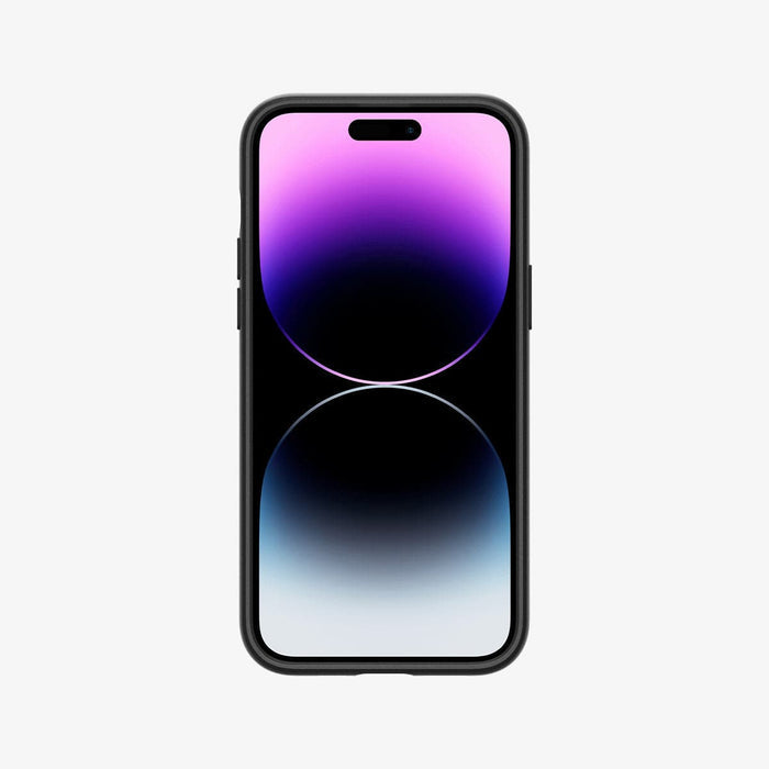 ACS04835 - iPhone 14 Pro Max Case Slim Armor CS in black showing the front