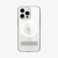 ACS06583 - iPhone 15 Pro Max Case Ultra Hybrid S (MagFit) in crystal clear showing the back