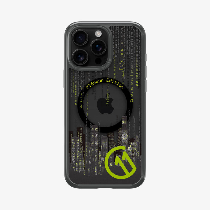 ACS09377 - iPhone 16 Pro Max Case c11 Series Flâneur Edition (MagFit) showing the back