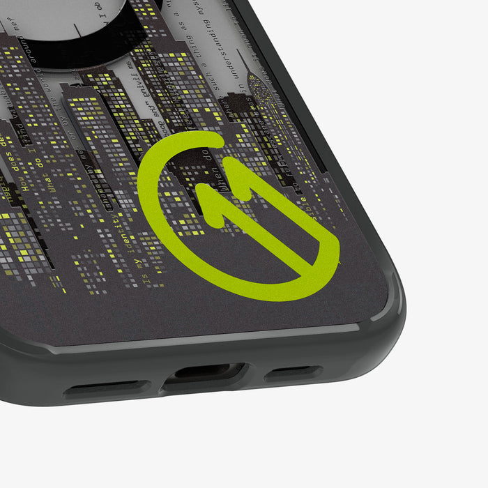 ACS09377 - iPhone 16 Pro Max Case c11 Series Flâneur Edition (MagFit) showing the partial back and bottom zoomed in